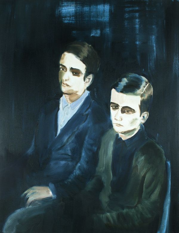 Statues 75 x 98 cm Oil on Linen (2015)