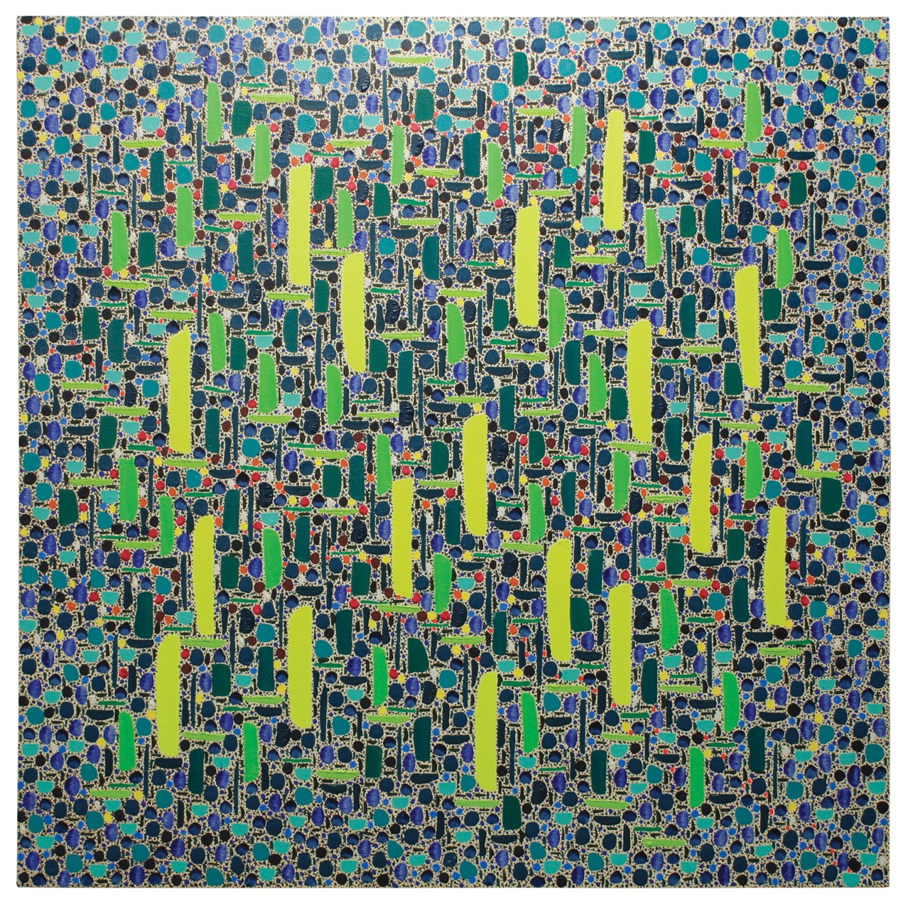 Chlorinated Kelp Oil on Canvas 152 cm x 152 cm
